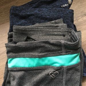 Yogalicious & Aeropostale workout leggings bundle